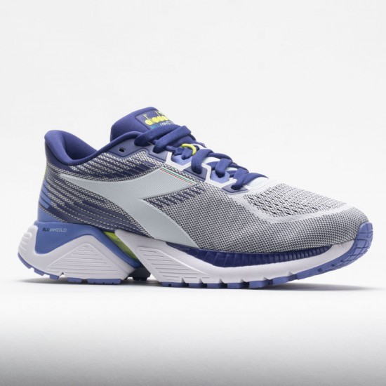 Diadora Mythos Blushield Vigore Women's White/Navy Blue/Yellow Diadora Mythos Blushield Vigore Womens White/Navy Blue/Yellow