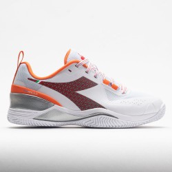 Diadora Blushield Torneo Clay Women's White/Fiery Red