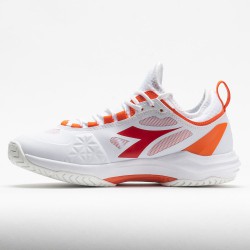 Diadora Speed Blushield Fly AG Women's White/Fiery Red