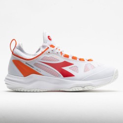 Diadora Speed Blushield Fly AG Women's White/Fiery Red