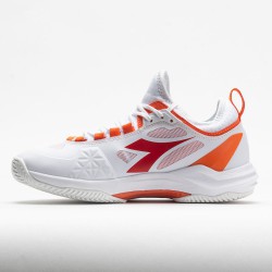 Diadora Speed Blushield Fly Clay Women's White/Fiery Red