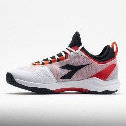 Diadora Speed Blushield Fly AG Men's White/Black/Fiery Red