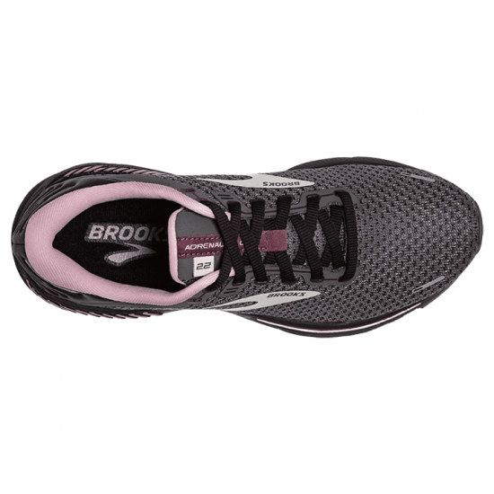 Brooks Adrenaline GTS 22 - Womens Running Shoes - Triple Black