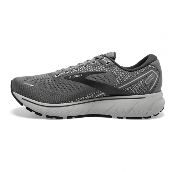 Mens Brooks Ghost 14 Grey/Oyster