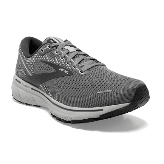 Mens Brooks Ghost 14 Grey/Oyster