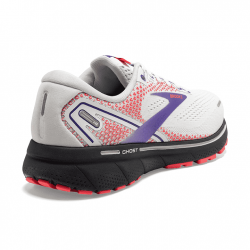 Women's Brooks Ghost 14 White/Coral