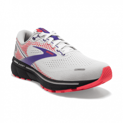 Women's Brooks Ghost 14 White/Coral