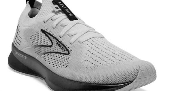 Women's Brooks Levitate Stealthfit 5 White/Grey/Black
