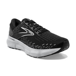 Men's Brooks Glycerin 20 Black/White/Alloy