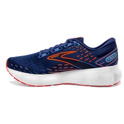 Men's Brooks Glycerin 20 Blue Depths/Palace Blue/Orange