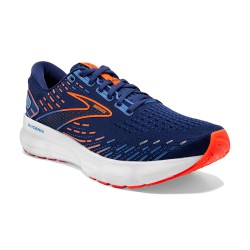 Men's Brooks Glycerin 20 Blue Depths/Palace Blue/Orange