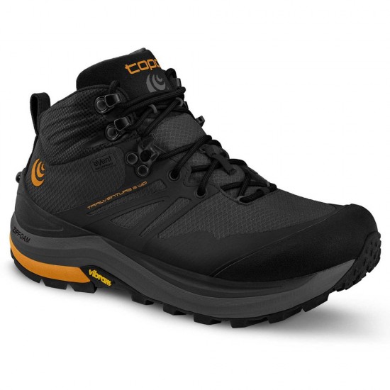 Topo Athletic Trailventure 2 Wp Mens Waterproof Hiking Boots Charcoal/Orange