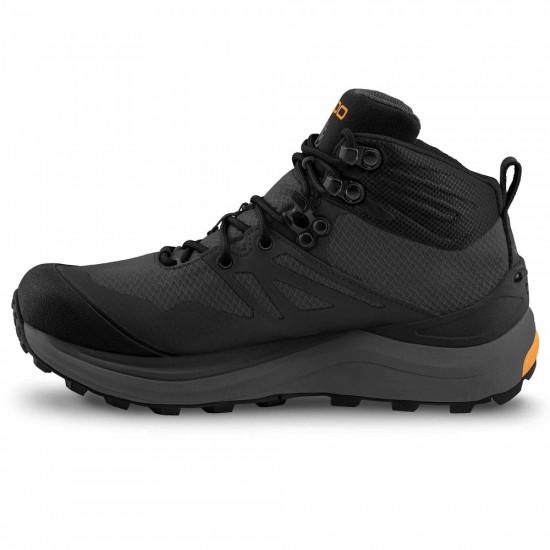 Topo Athletic Trailventure 2 Wp Mens Waterproof Hiking Boots Charcoal/Orange