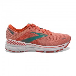 Women's Brooks Adrenaline GTS 22 Coral/Latigo Bay/White