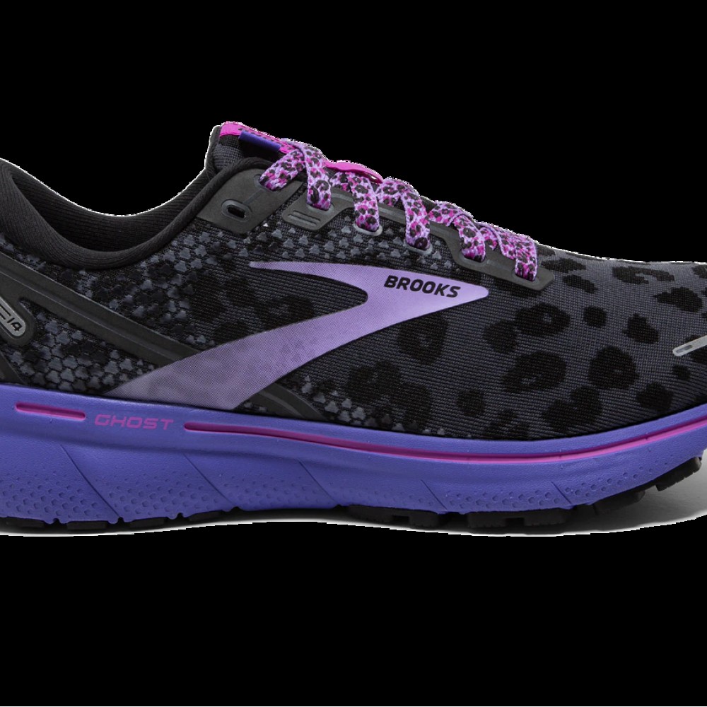 Women's Brooks Ghost 14WX Ebony/Purple