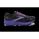 Womens Brooks Ghost 14-WX Ebony/Purple